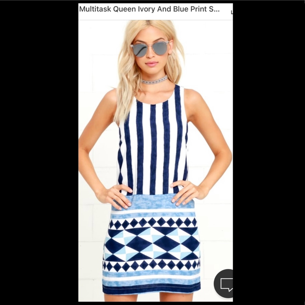 Lulu’s Sleeveless Dress 💙